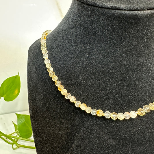 Milky Citrine Necklace