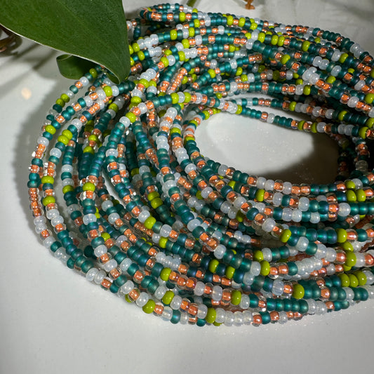 Forest’s Dew Waistbead & Matching Anklet