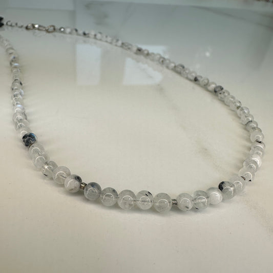 Rainbow Moonstone Necklace