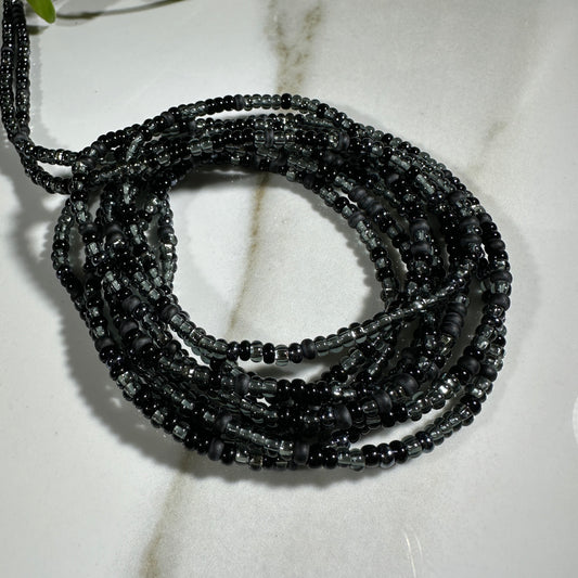 Obsidian Kaleidoscope Waistbead